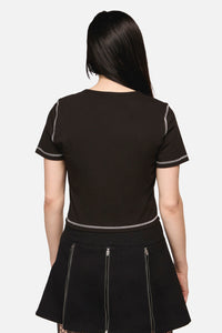 Black Friday - Dystopia Goth Tee - black