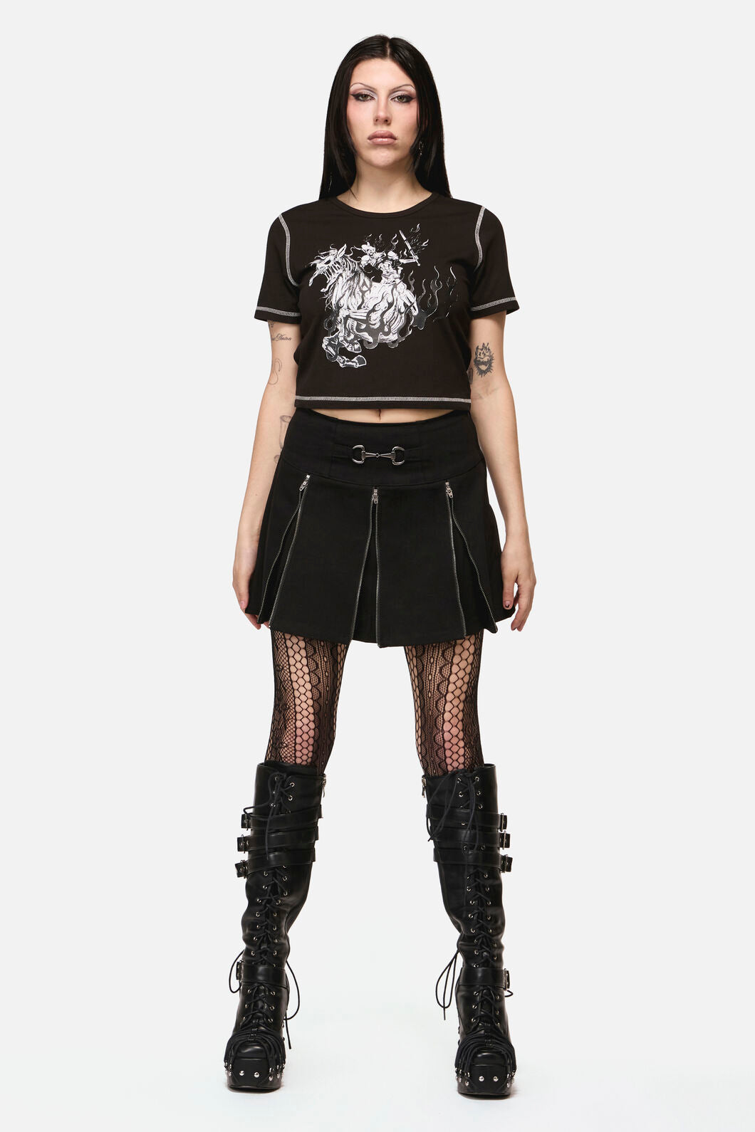 Black Friday - Dystopia Goth Tee - black