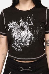 Black Friday - Dystopia Goth Tee - black