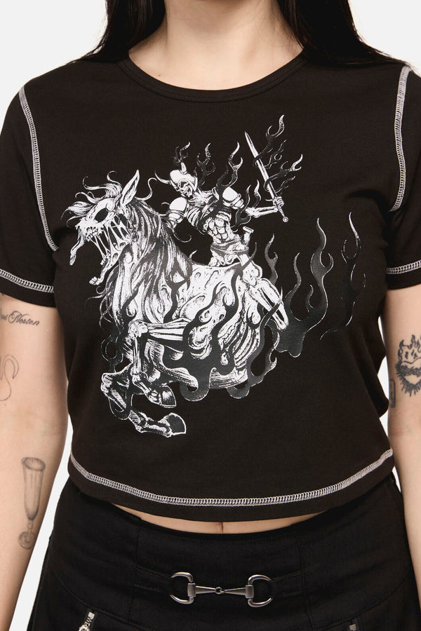 Black Friday - Dystopia Goth Tee - black