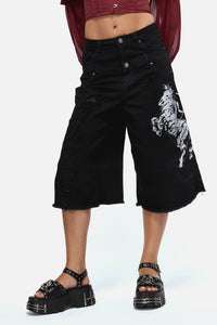 Black Friday - Dystopia Goth Short - black