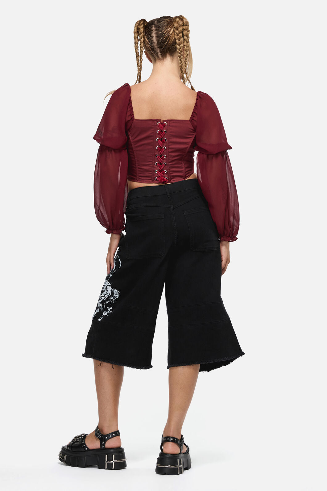 Black Friday - Dystopia Goth Short - black