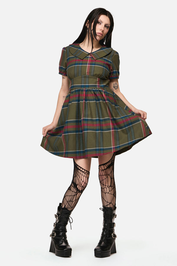 Black Friday - Harbinger Goth Mini Dress - multi