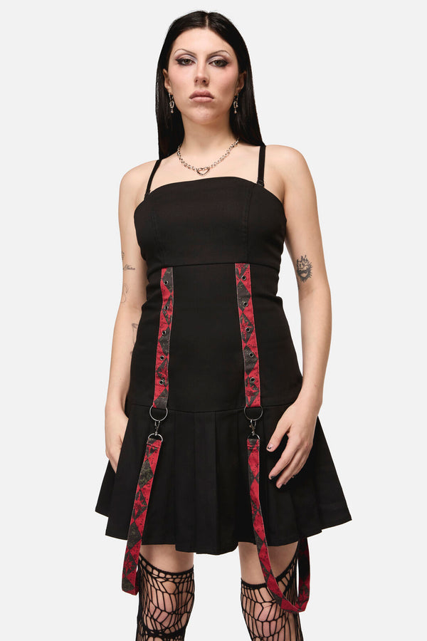 Black Friday - The End Goth Trim Dress - black