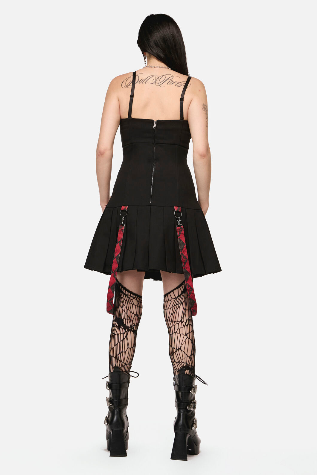 Black Friday - The End Goth Trim Dress - black