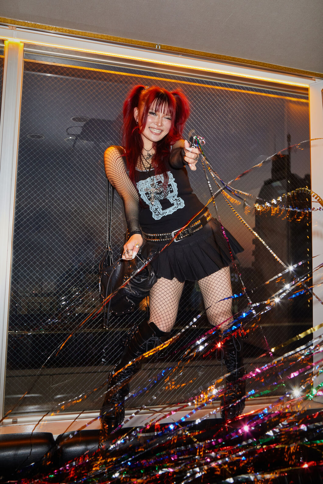 Black Friday - Confessions Lace Singlet - black