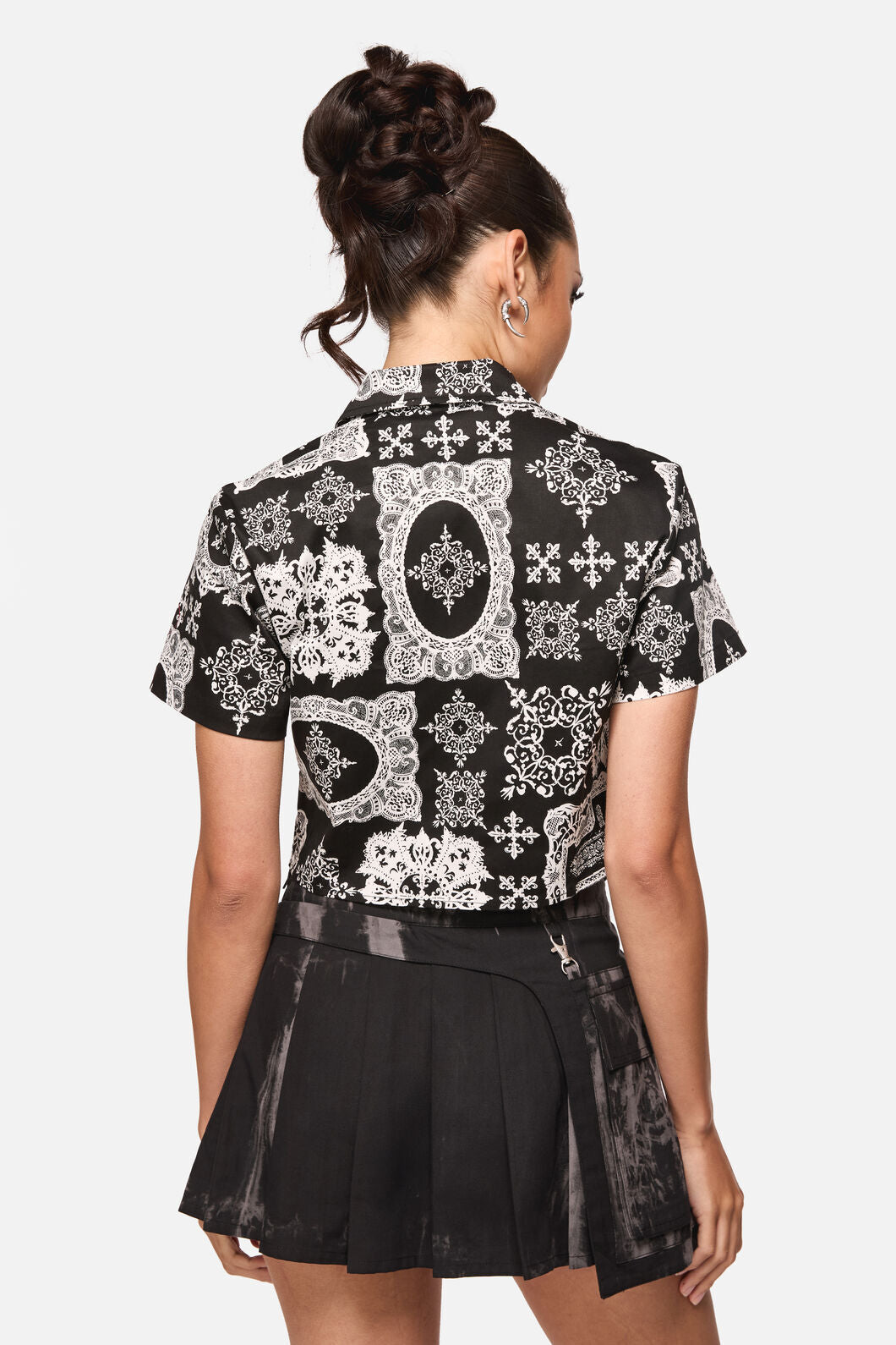 Black Friday - Crossed Blouse - black