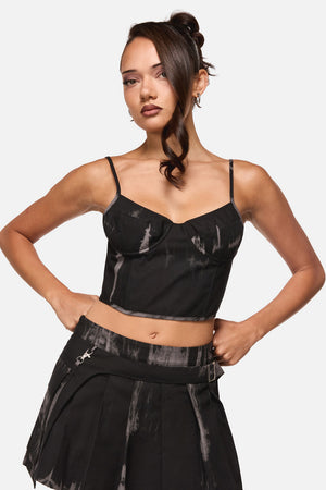 Black Friday - Verses Corset - grey