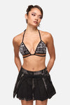 Black Friday - Crucify Bikini Top - black