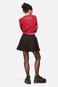 Black Friday - Angelic Goth Mini Skort - black