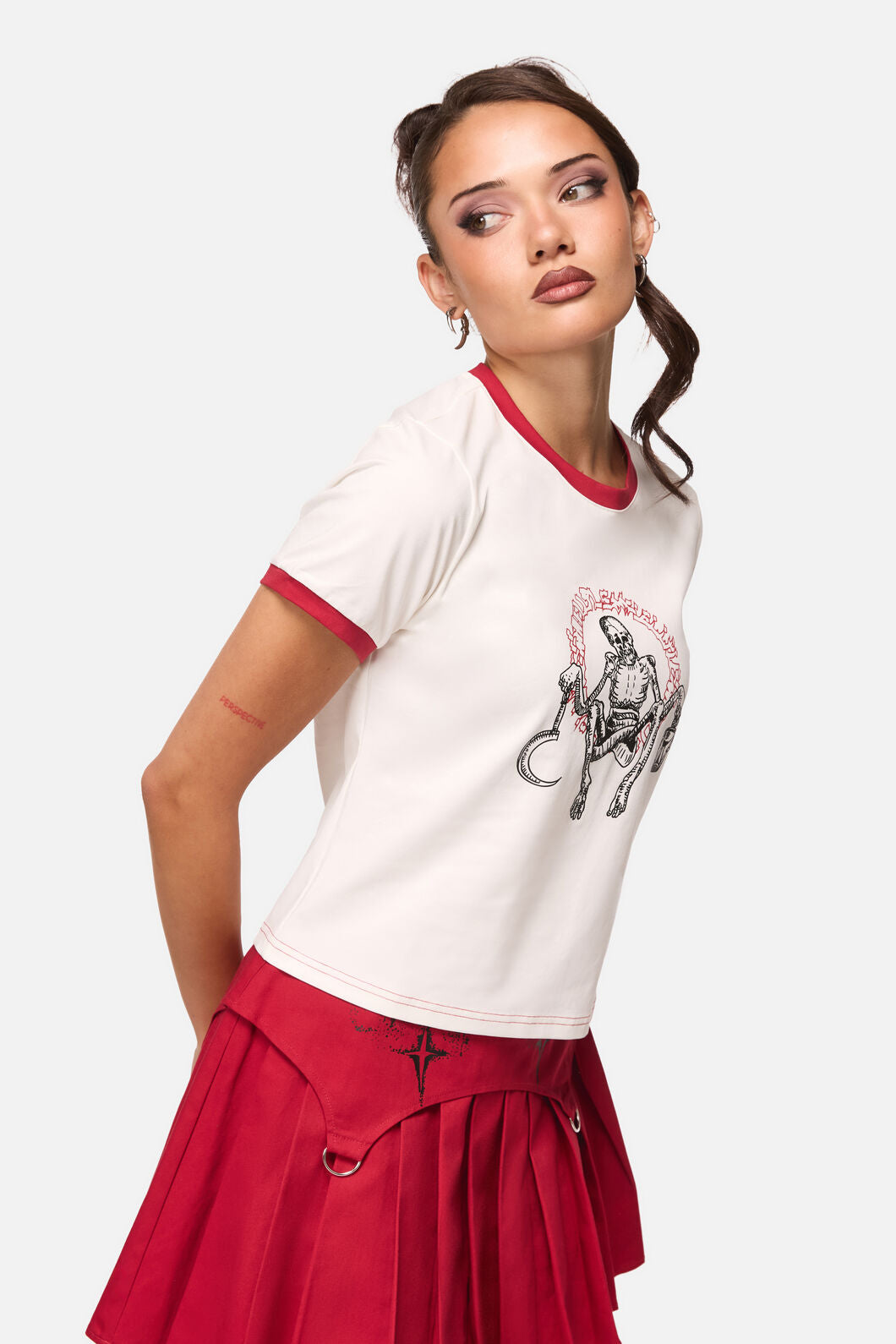 Black Friday - Afterlife Goth Tee - cream