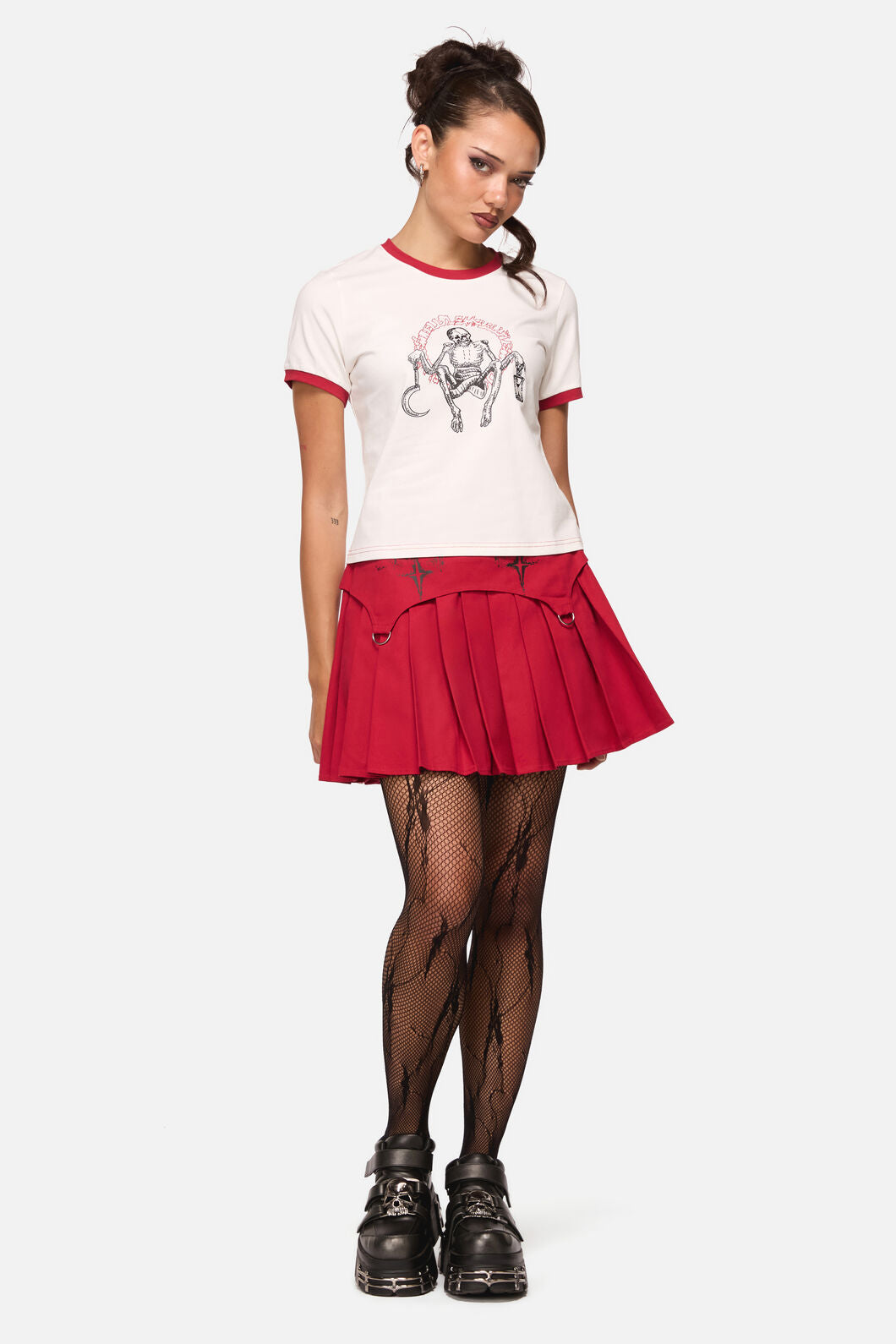 Black Friday - Afterlife Goth Tee - cream