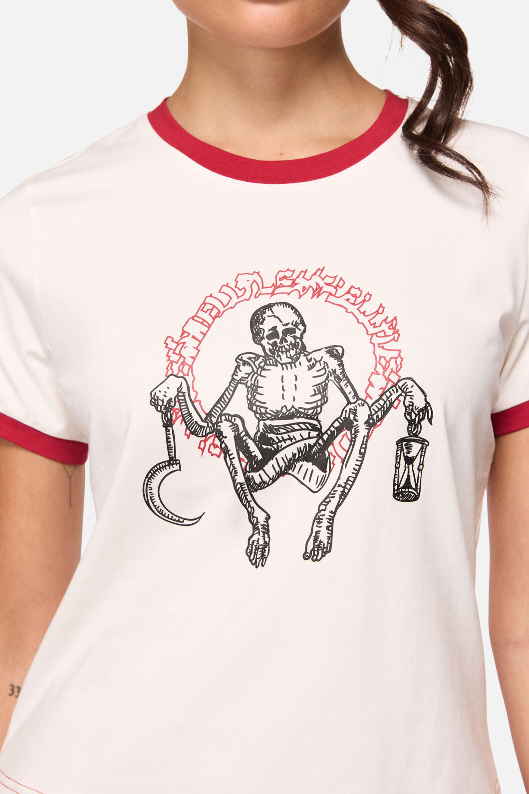 Black Friday - Afterlife Goth Tee - cream