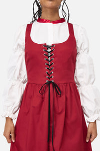 Black Friday - Your Grace Corset Overlay - wine