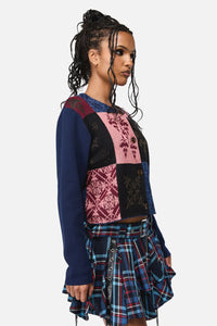Black Friday - Your Grace Patchwork Cardi - multi