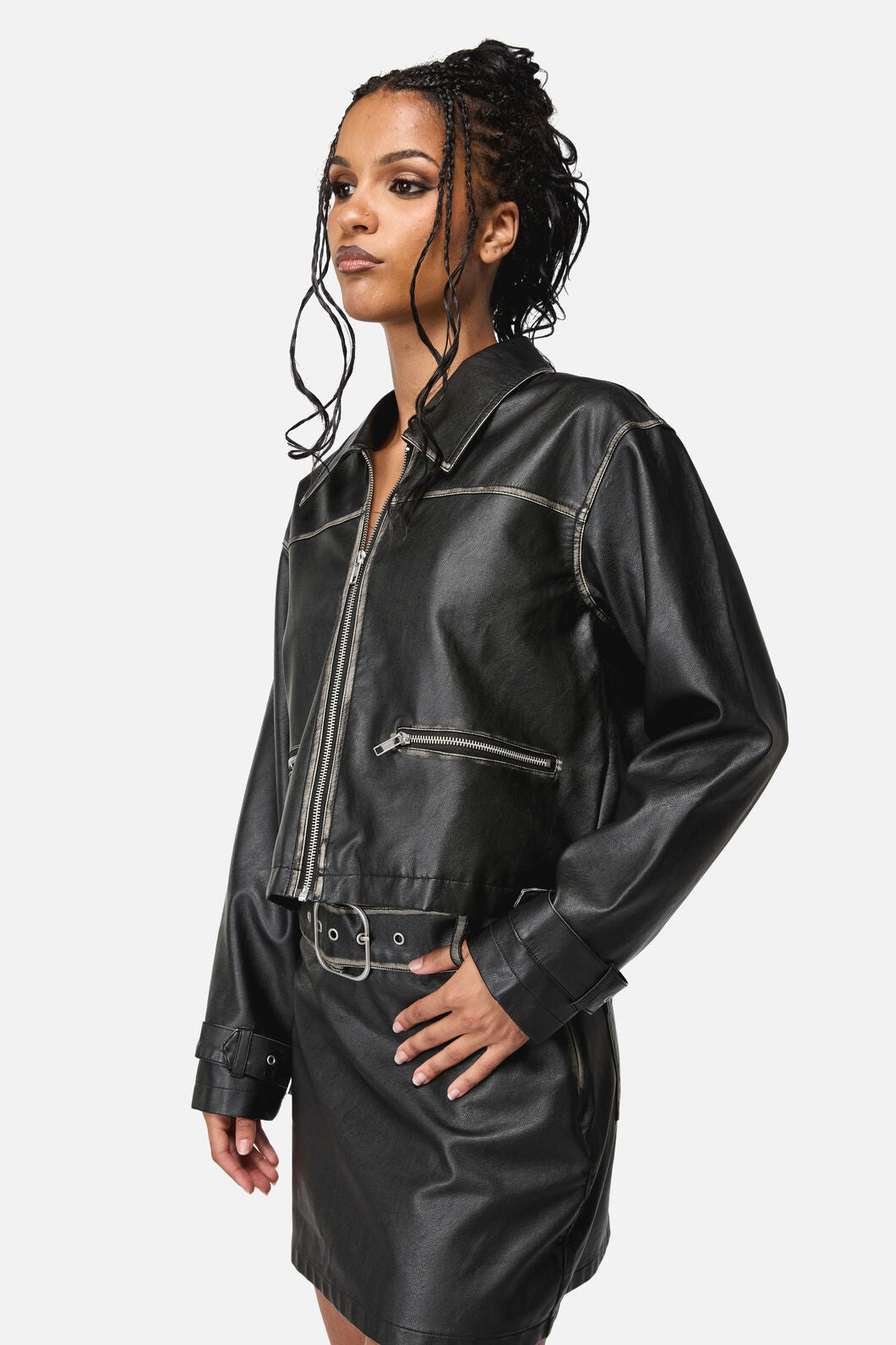 Black Friday - Vassal Pu Jacket - black