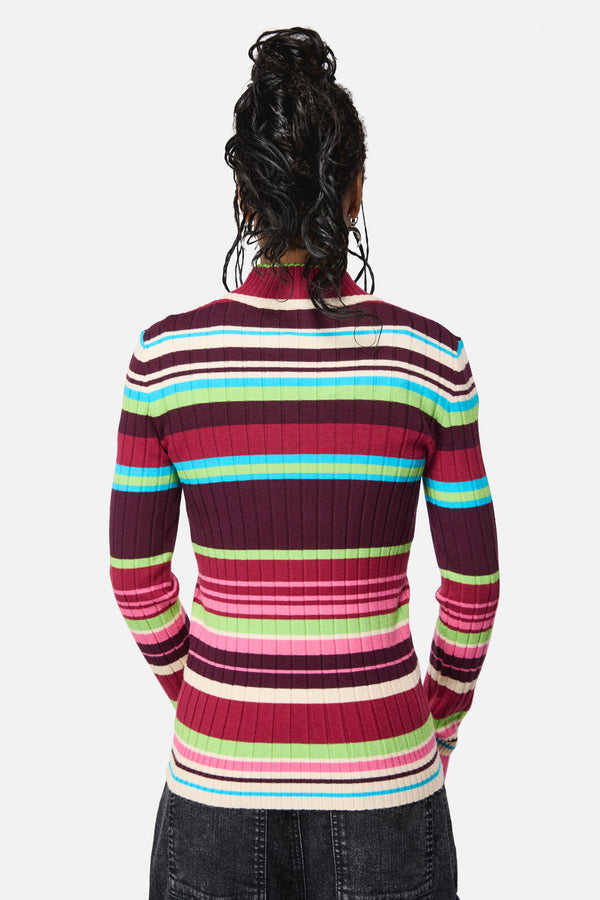 Black Friday - Luna Stripe Knit - multi
