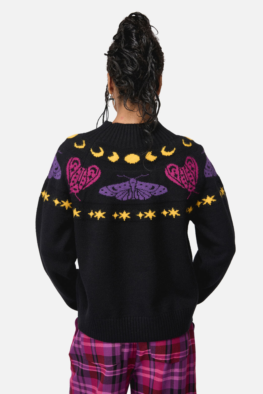 Black Friday - Into The Light Goth Knit - black