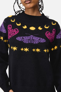 Black Friday - Into The Light Goth Knit - black