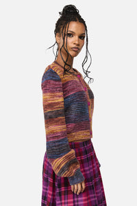 Black Friday - Swarm Goth Cardigan - multi