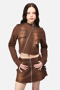 Black Friday - Increasing Silence RiderJacket - brown