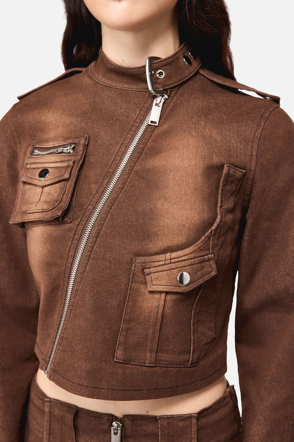 Black Friday - Increasing Silence RiderJacket - brown