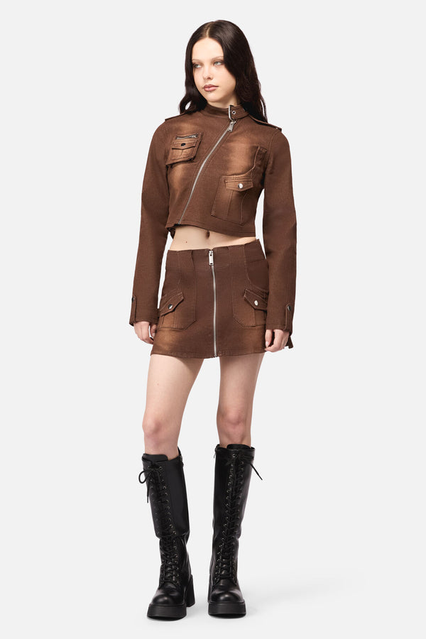 Black Friday - Increasing Silence RiderJacket - brown