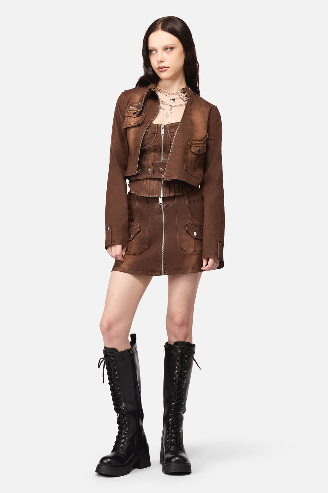 Black Friday - Increasing Silence RiderJacket - brown