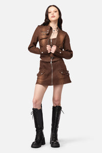 Black Friday - Increasing Silence RiderJacket - brown