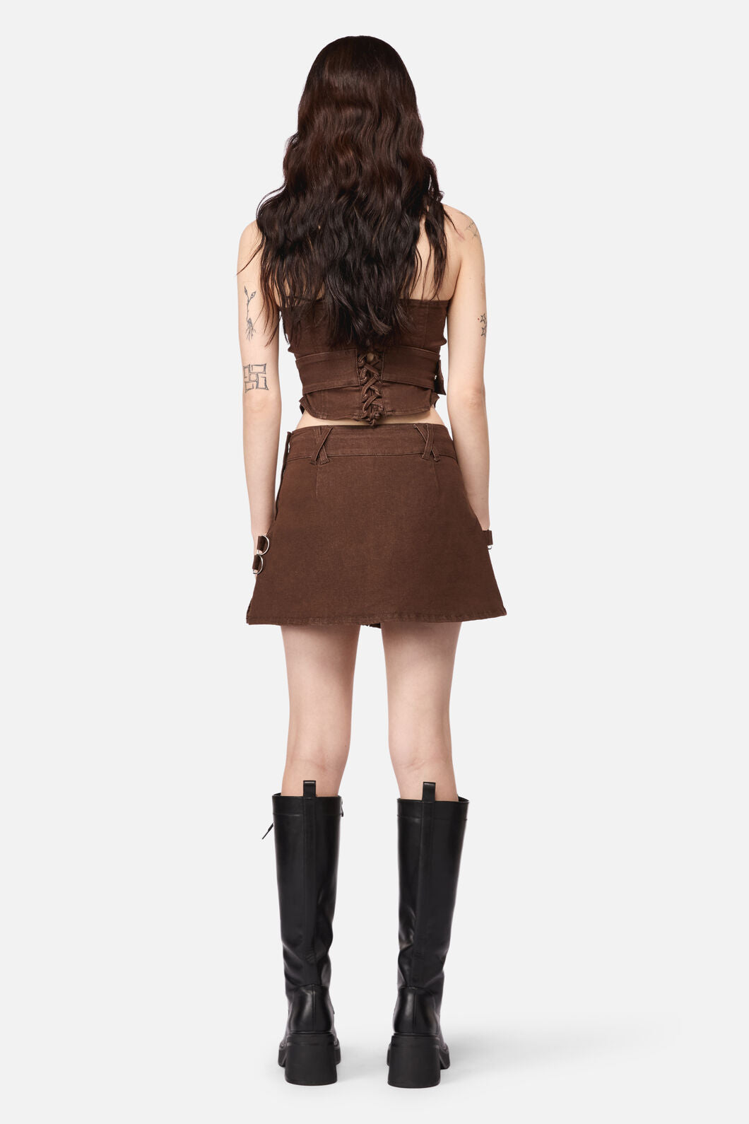 Black Friday - IncreasingSilenceCrgoMcroSkort - brown