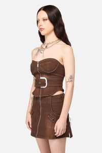 Black Friday - Increasing Silence Corset - brown