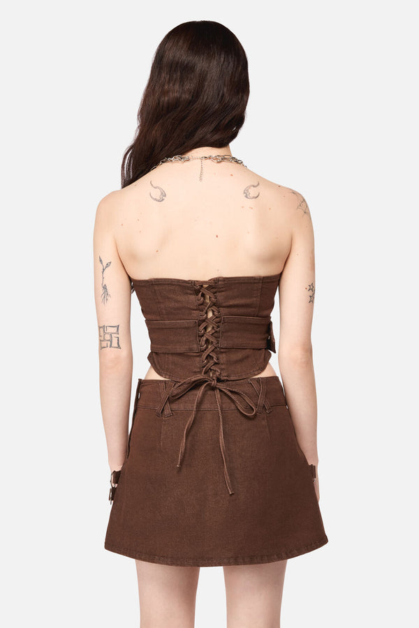 Black Friday - Increasing Silence Corset - brown