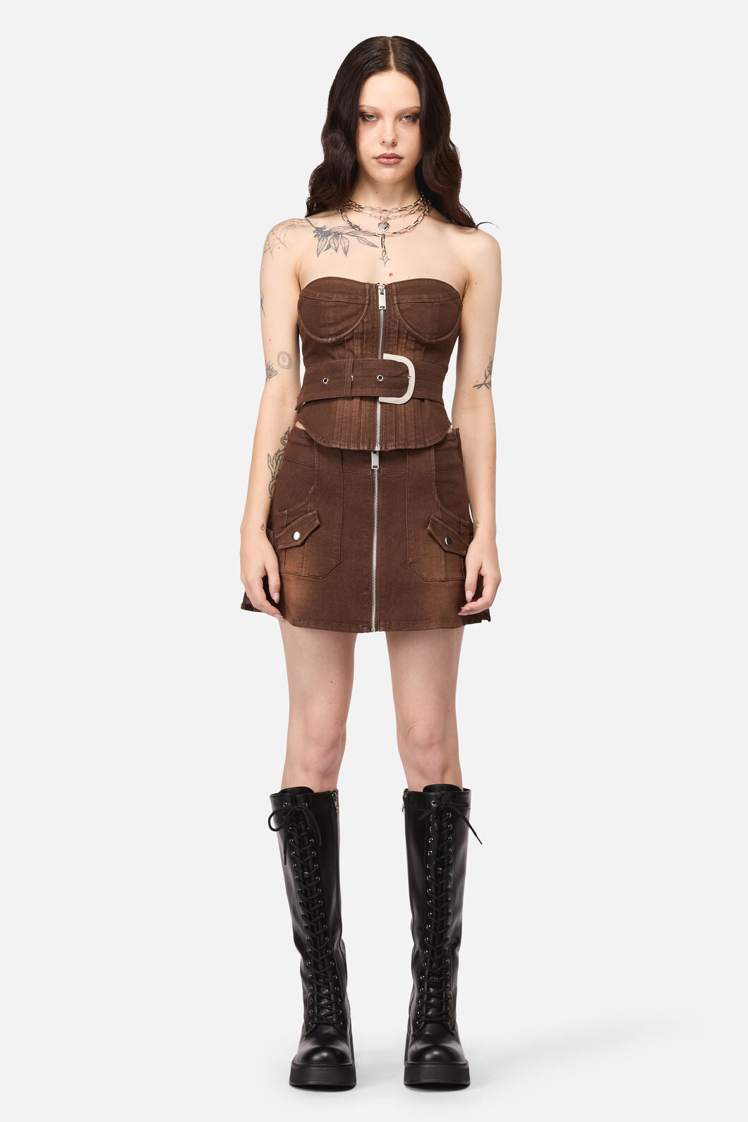 Black Friday - Increasing Silence Corset - brown