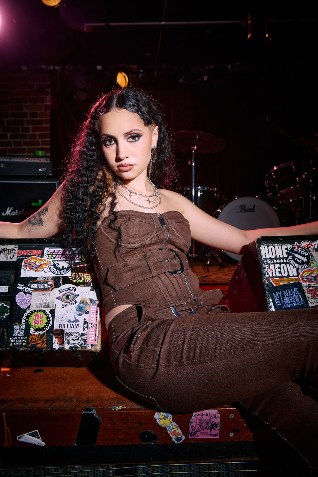 Black Friday - Increasing Silence Corset - brown
