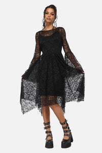 Black Friday - Phantom Goth Lace Dress - black