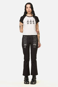 Dangerfield NZ - Grim Goth Raglan Tee - cream