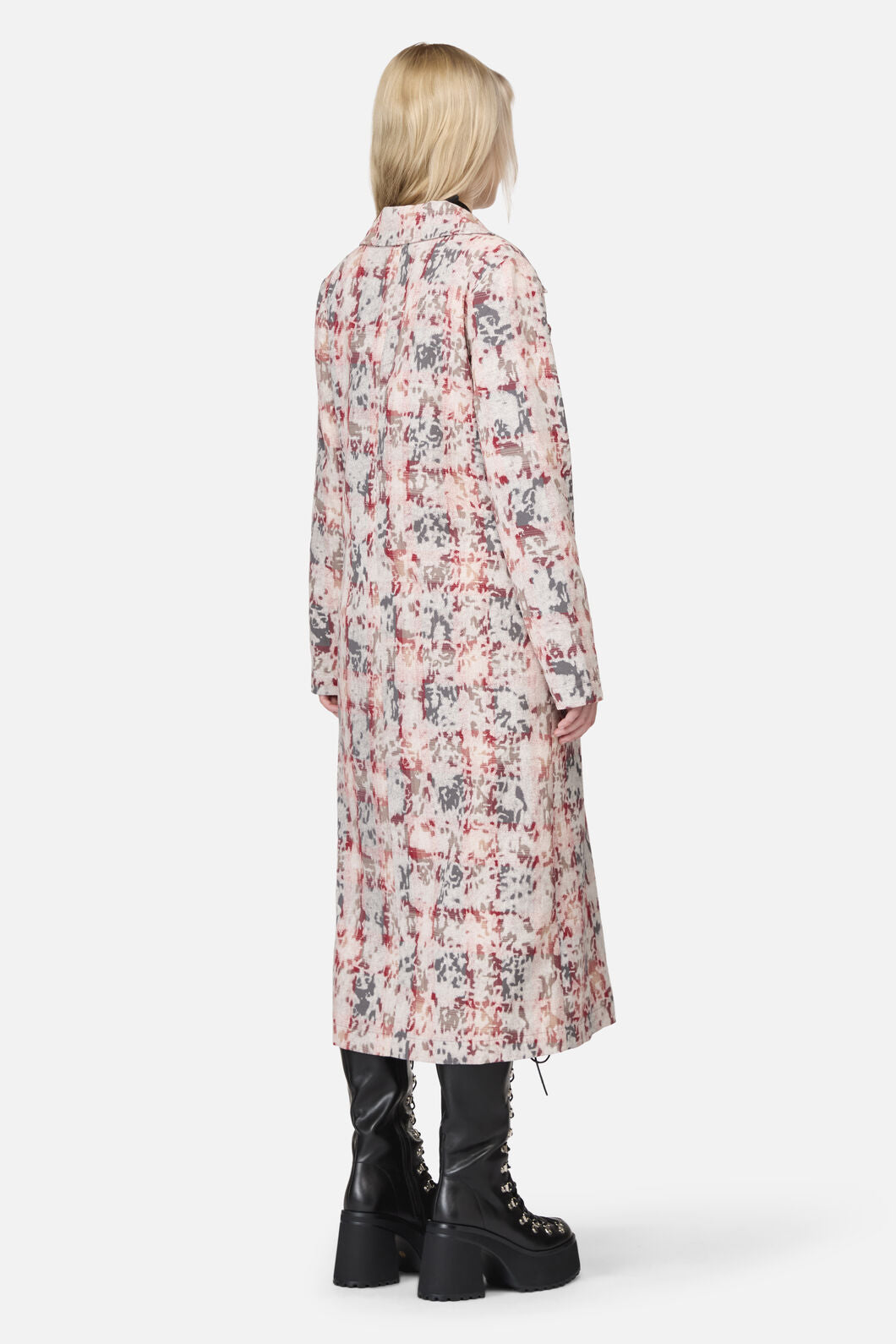 Black Friday - Lesions Tartan Goth Trench - multi