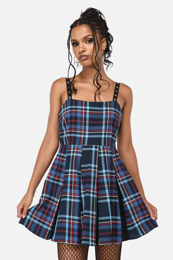 Black Friday - Shine Bright Tartan Midi Dress - multi