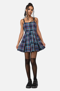 Black Friday - Shine Bright Tartan Midi Dress - multi