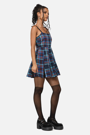 Black Friday - Shine Bright Tartan Midi Dress - multi