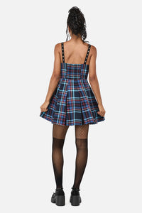 Black Friday - Shine Bright Tartan Midi Dress - multi