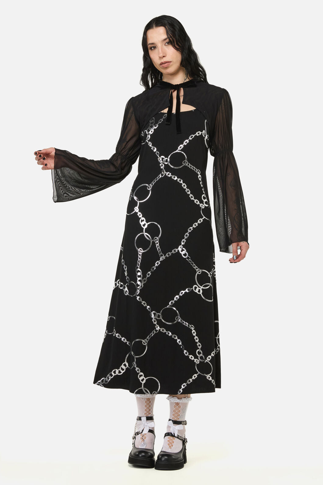 Black Friday - Eternal Sheer Hood Sleeves - black