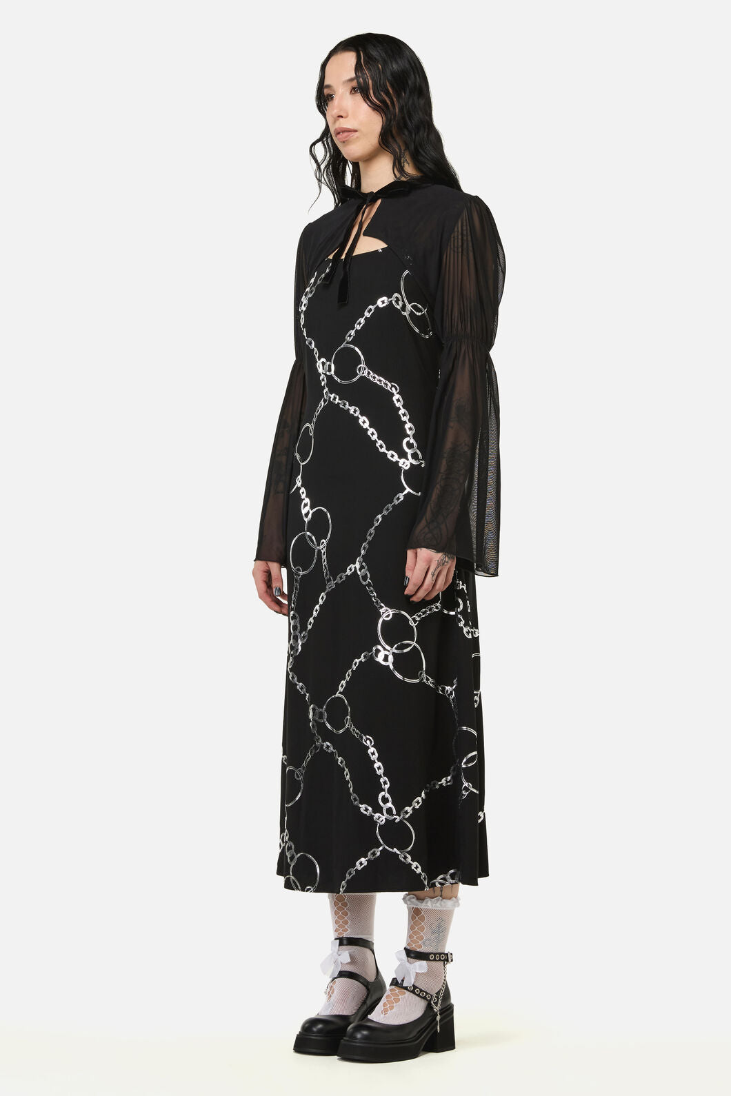 Black Friday - Eternal Sheer Hood Sleeves - black
