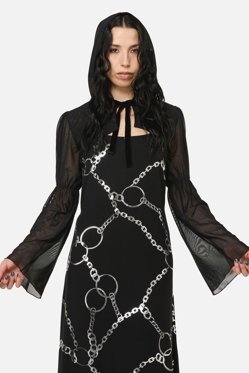 Black Friday - Eternal Sheer Hood Sleeves - black