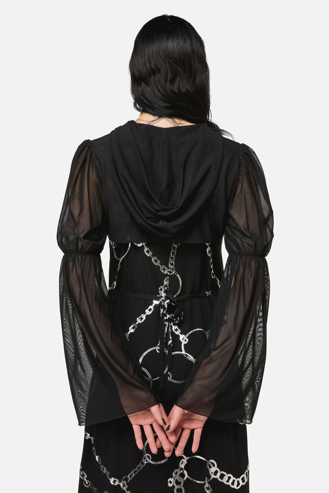 Black Friday - Eternal Sheer Hood Sleeves - black