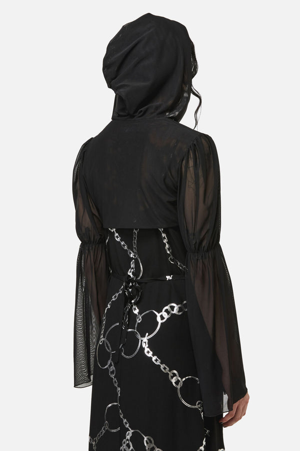Black Friday - Eternal Sheer Hood Sleeves - black