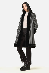 Black Friday - Link Pin Stripe Jacket - black