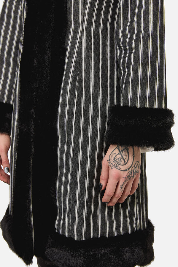 Black Friday - Link Pin Stripe Jacket - black