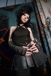 Black Friday - Enamored Goth Halter Top - black