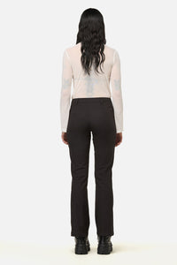 Black Friday - Enamored Eyelet Goth Pant - black